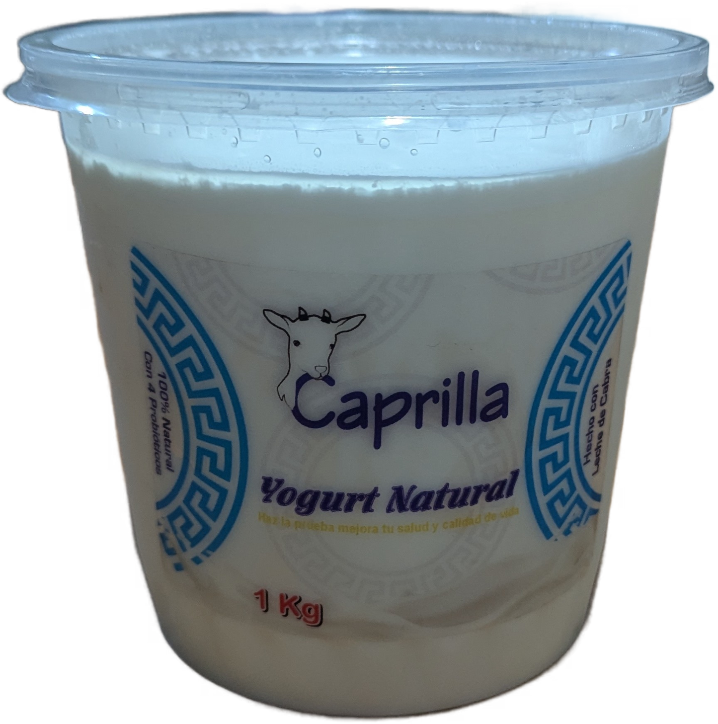 Yogurt Natural Caprilla 1 Litro Sabor Piña